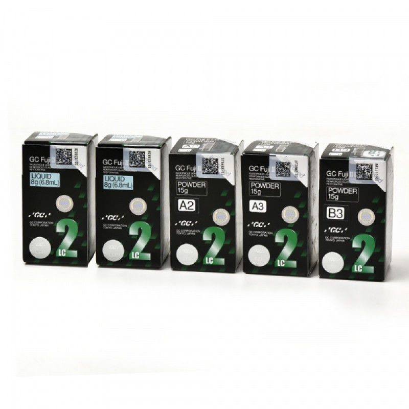 Фуджі 2  (FUJI II LC Improved) набір: 3х15 г, 2х6.8 мл