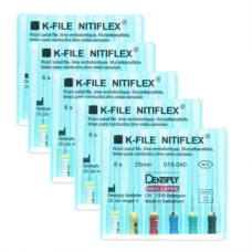 Ni Ti Flex-FILES MAILLEFER 20(6шт), ручні дрильбори.