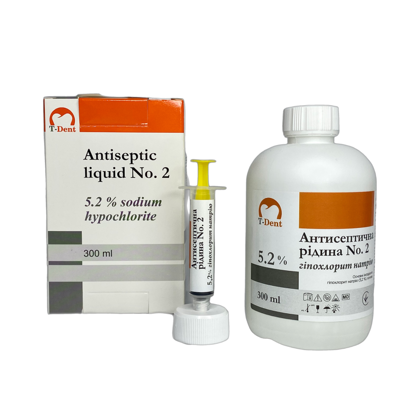 Гіпохлорит натрію “T-DENT“ 5,2% (300 мл)