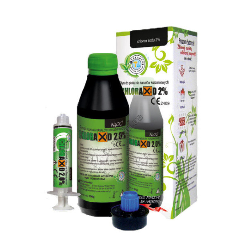 Хлоракс для промивання 2% (Chlorax) 400 г Cerkamed Хлоракс для промивання 2% (Chlorax) 400 г Cerkamed