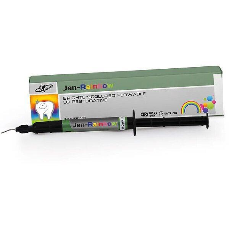 Джен-рейнбоу (Jen-Rainbow), кольоровий композит, шприц 3,2 г. Pink Pearl