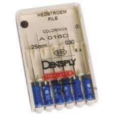 К-флексоримери Dentsply Maillefer, розмір 030, довжина 25 мм, ручні файли, 6 шт. в упаковці K-Flexoreamer Den